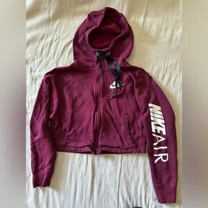Nike Cropped Hoodie Sz small
